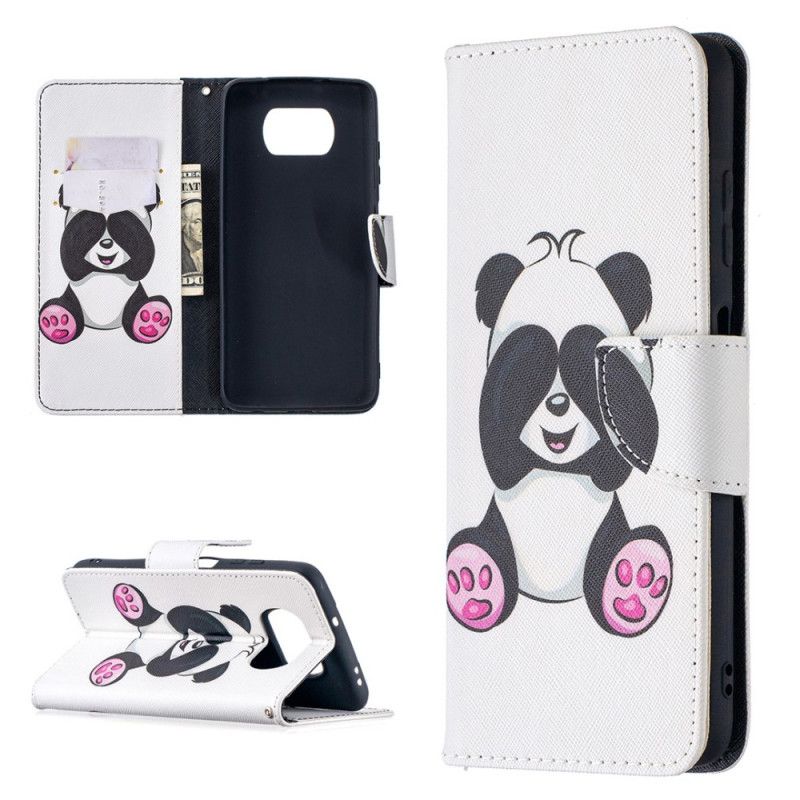 Étui Housse Xiaomi Poco X3 Panda Fun