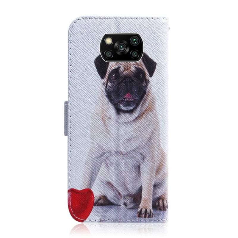 Housse Xiaomi Poco X3 Pug Dog