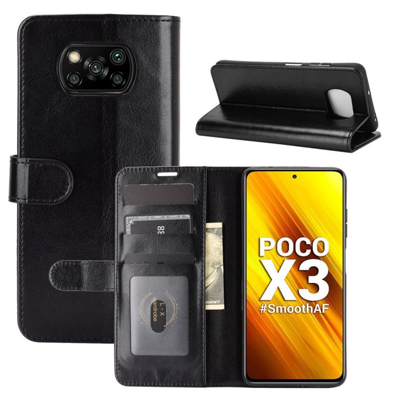 Housse Xiaomi Poco X3 Simili Cuir Ultra