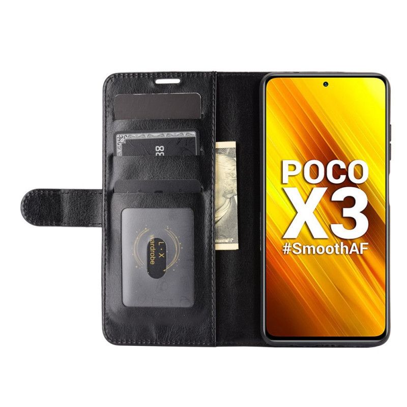 Housse Xiaomi Poco X3 Simili Cuir Ultra