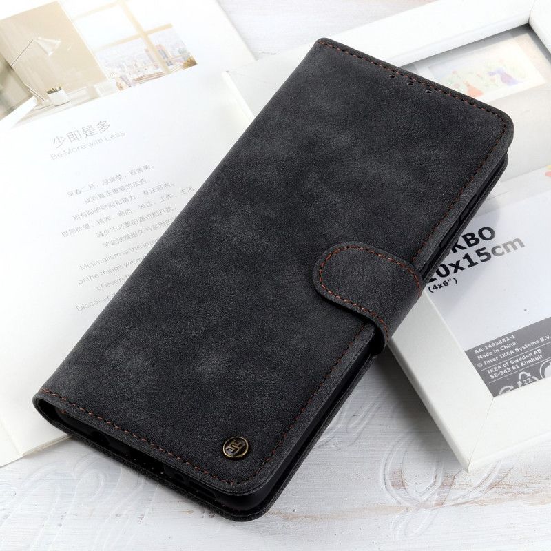 Housse Xiaomi Poco X3 Style Cuir Vintage