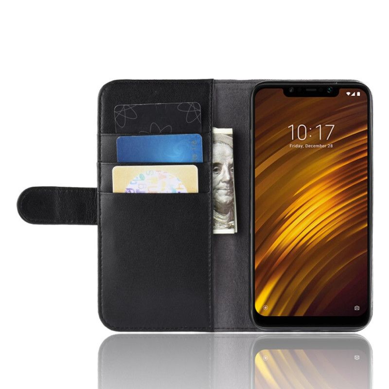 Housse Xiaomi Pocophone F1 Cuir Fendu