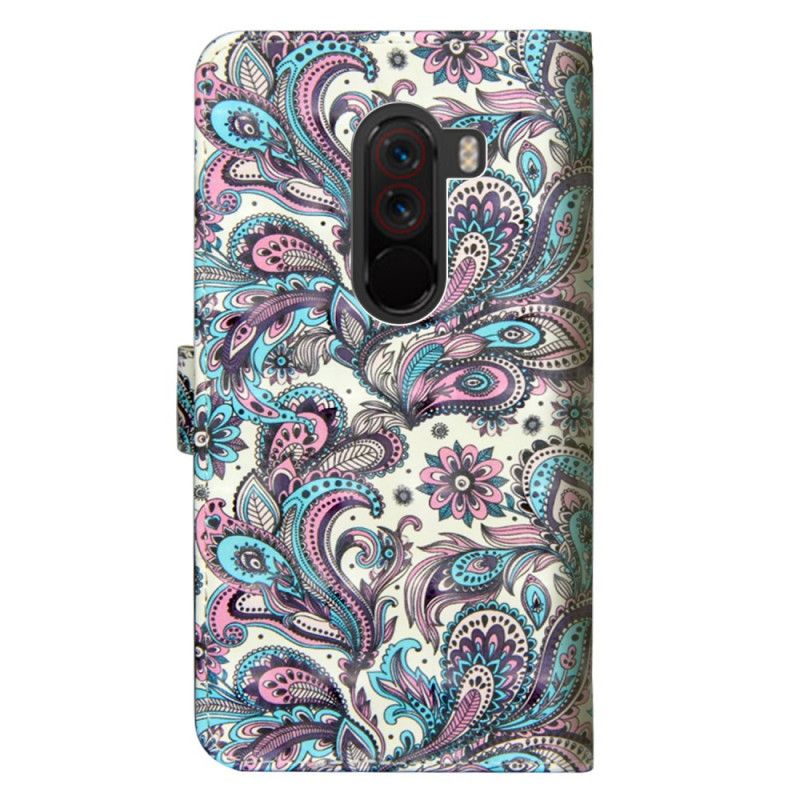 Étui Housse Xiaomi Pocophone F1 Fleurs Motifs