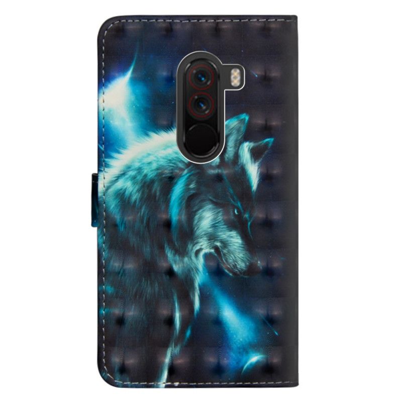 Housse Xiaomi Pocophone F1 Loup Majestueux