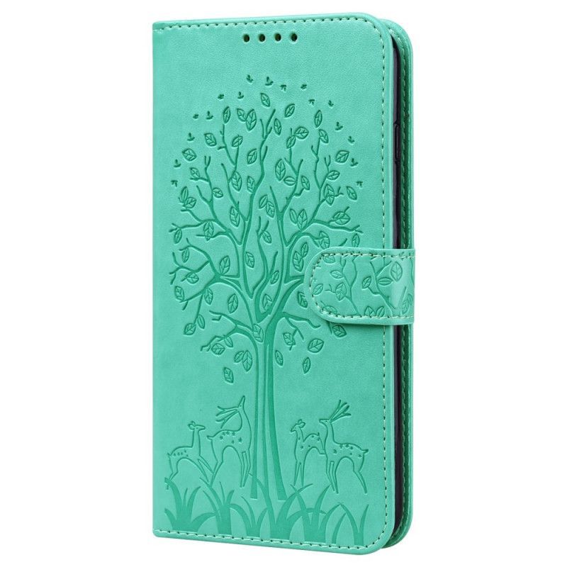 Housse Xiaomi Redmi 10 Arbre Et Cerfs