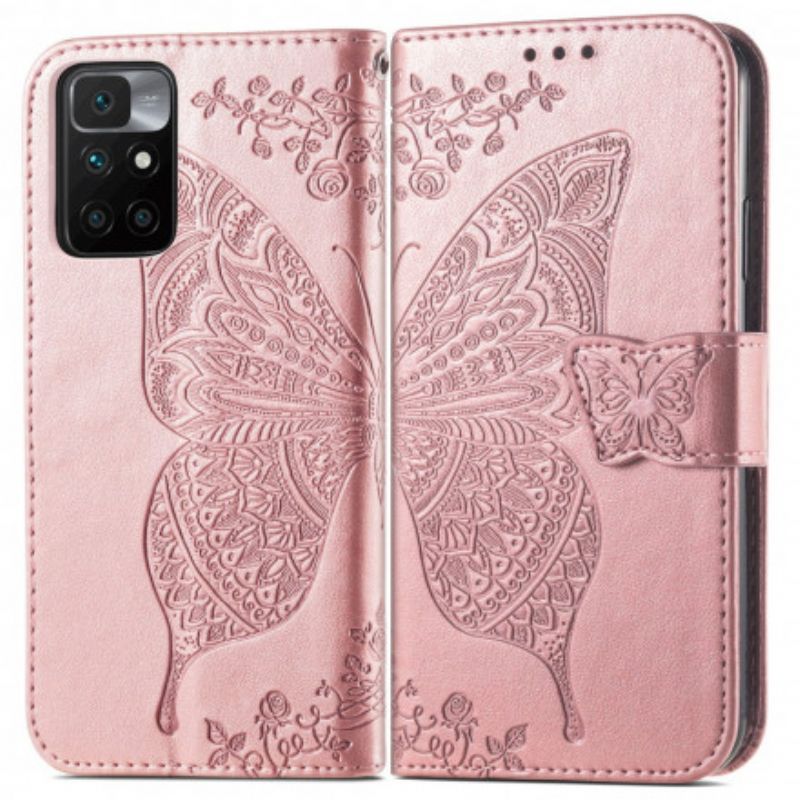 Housse Xiaomi Redmi 10 Demi Papillons