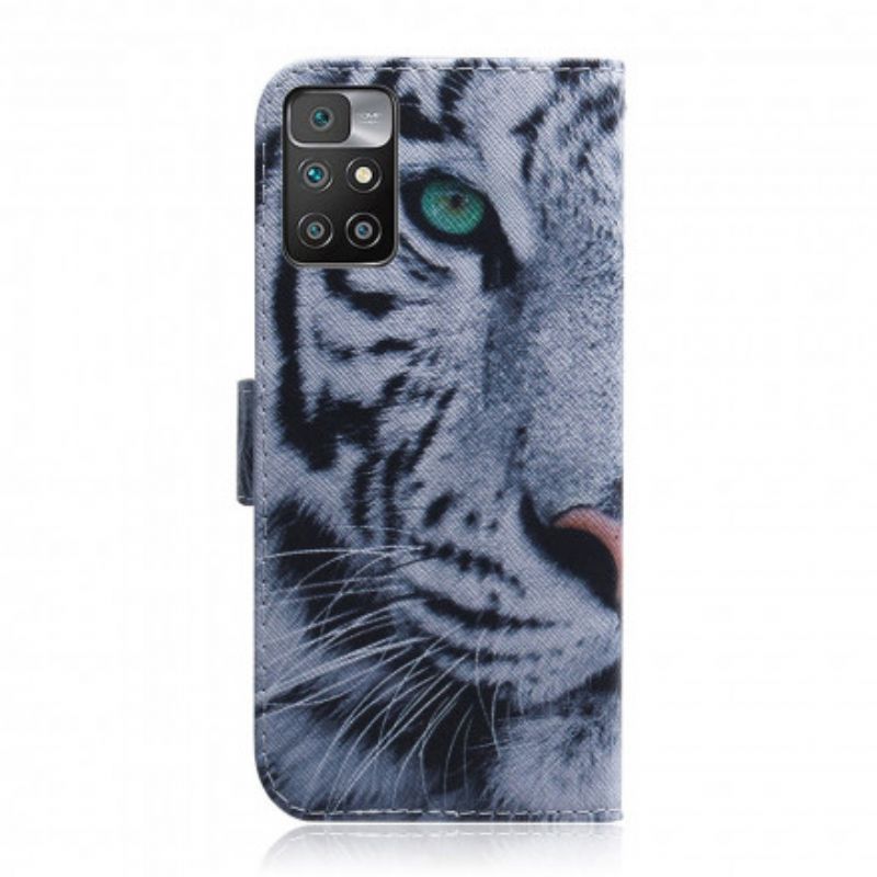 Housse Xiaomi Redmi 10 Face De Tigre