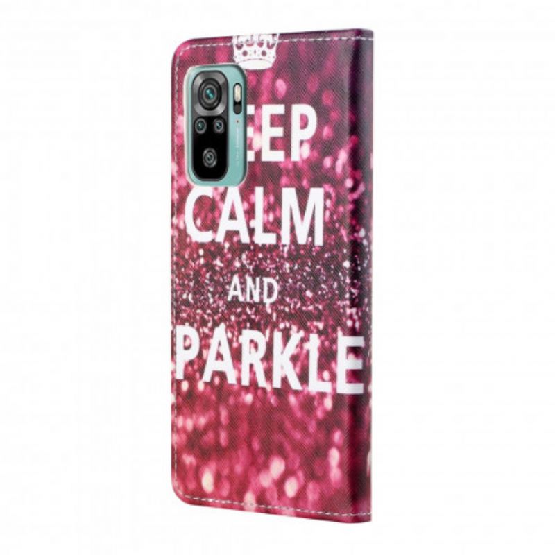 Housse Xiaomi Redmi 10 Keep Calm And Sparkle