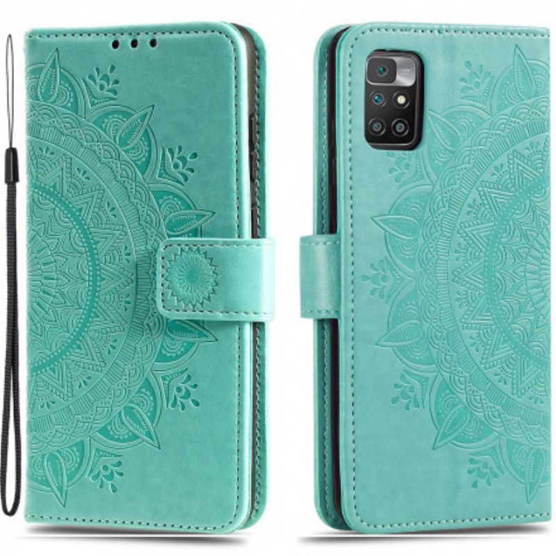 Housse Xiaomi Redmi 10 Mandala Soleil