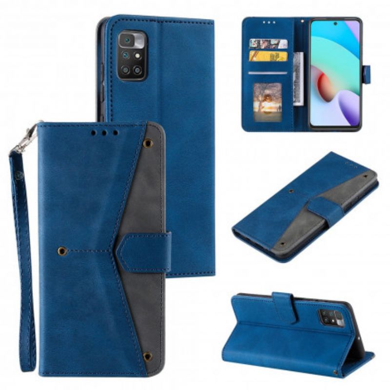 Housse Xiaomi Redmi 10 Skin-touch Coutures