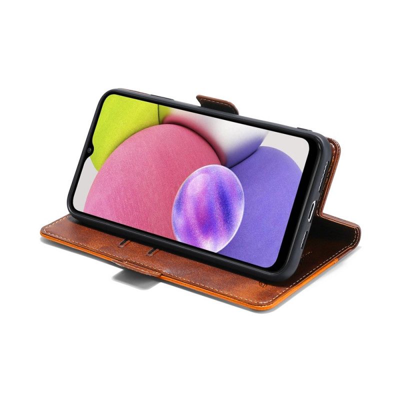 Housse Xiaomi Redmi 10 Style Cuir Bicolore