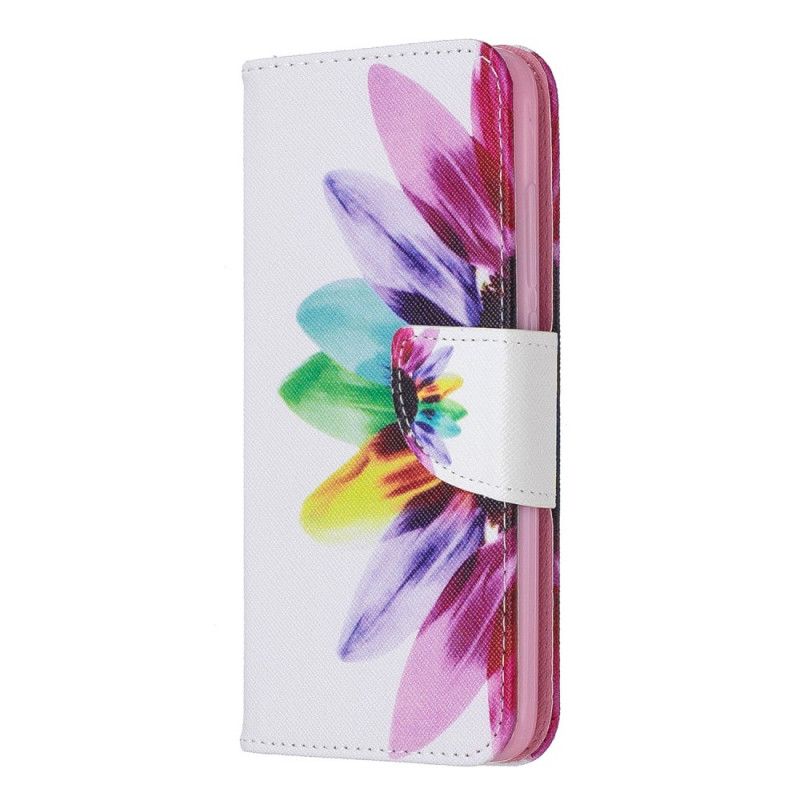 Housse Xiaomi Redmi 7a Fleur Aquarelle