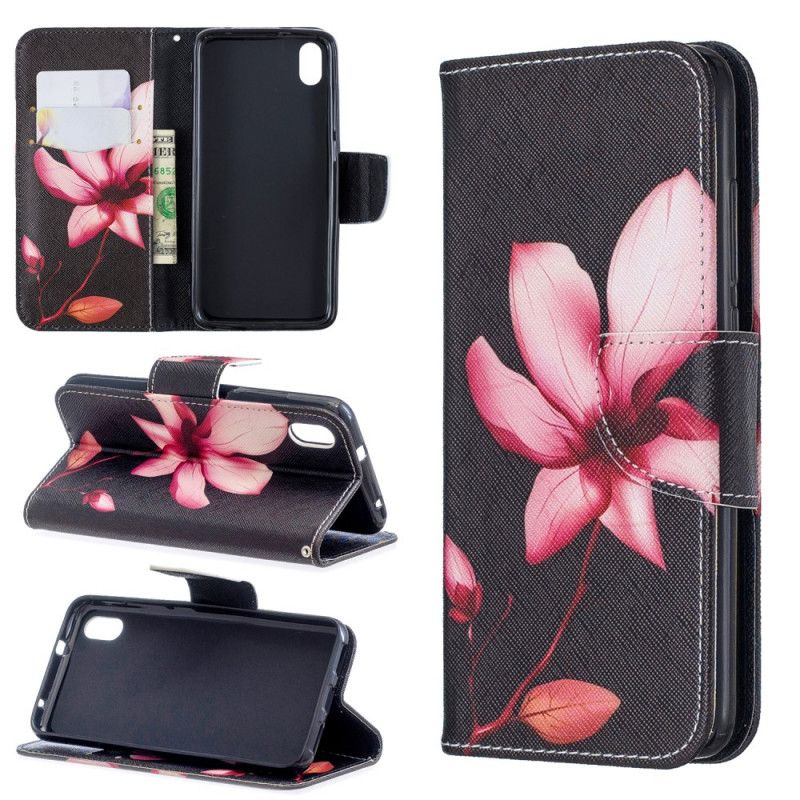 Housse Xiaomi Redmi 7a Fleur Rose