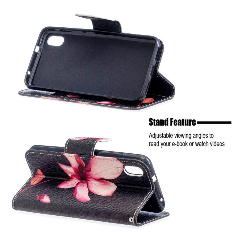 Housse Xiaomi Redmi 7a Fleur Rose