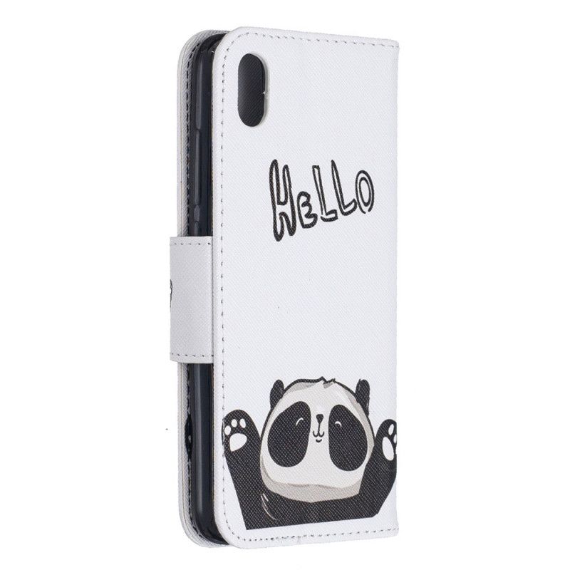 Housse Xiaomi Redmi 7a Hello Panda