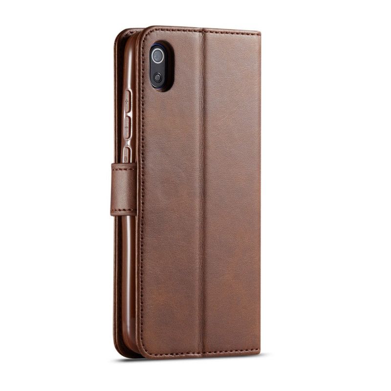 Housse Xiaomi Redmi 7a Lc.imeeke Effet Cuir