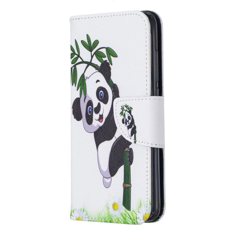 Housse Xiaomi Redmi 7a Panda Sur Le Bambou