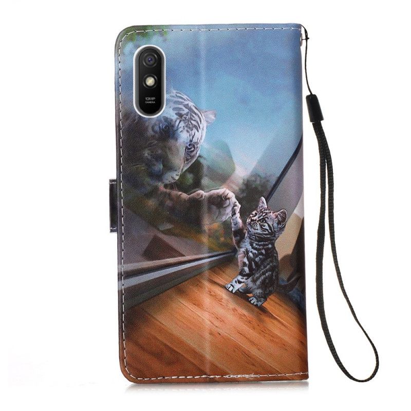 Housse Xiaomi Redmi 7a Rêveries D'ernest Le Chat À Lanière