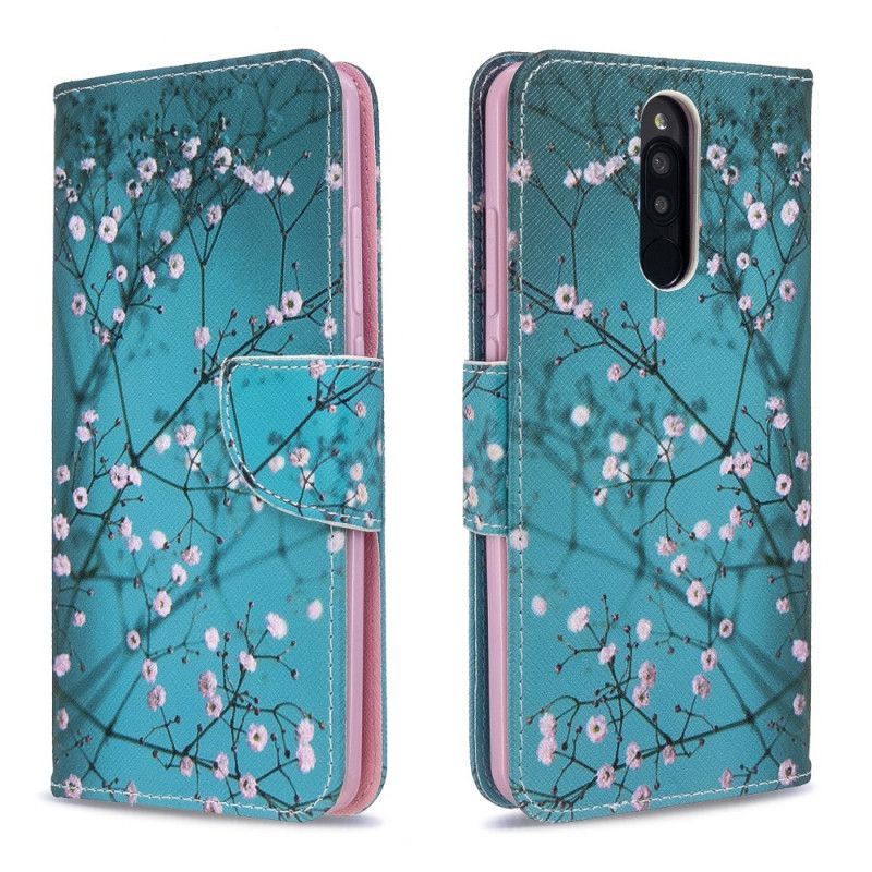 Housse Xiaomi Redmi 8 Arbre En Fleurs