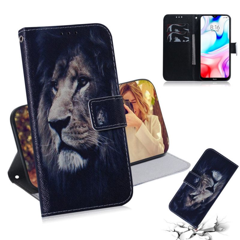 Housse Xiaomi Redmi 8 Dreaming Lion