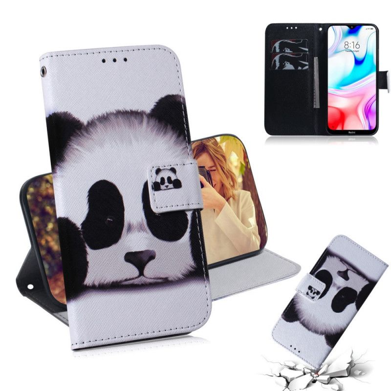 Housse Xiaomi Redmi 8 Face De Panda