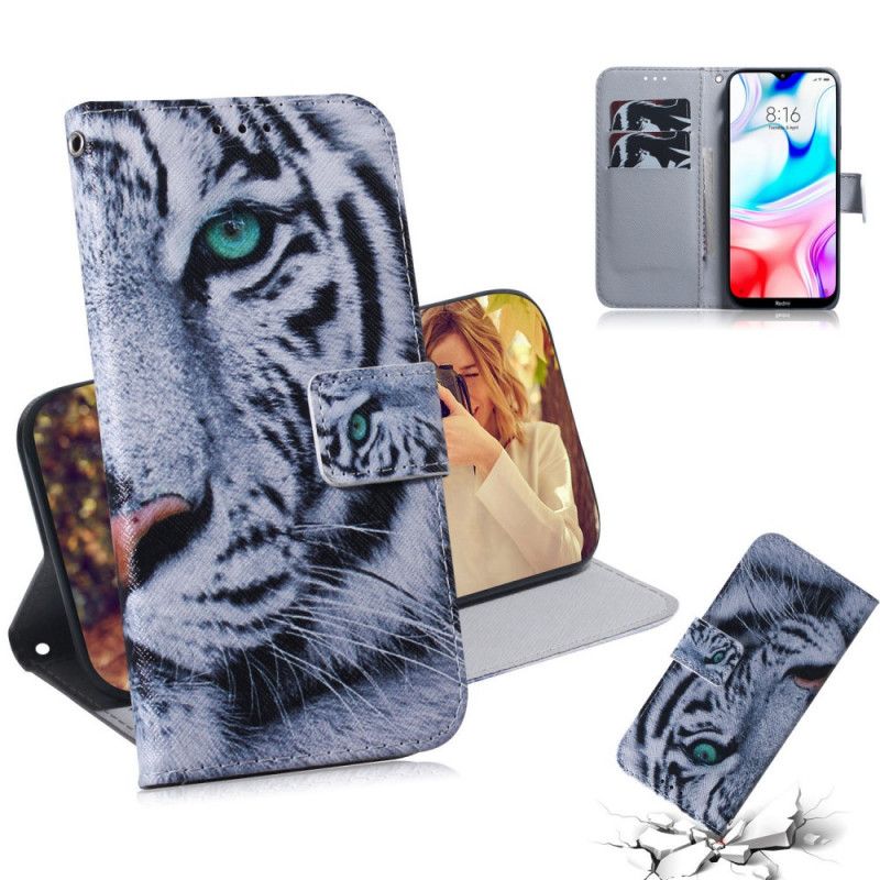 Housse Xiaomi Redmi 8 Face De Tigre