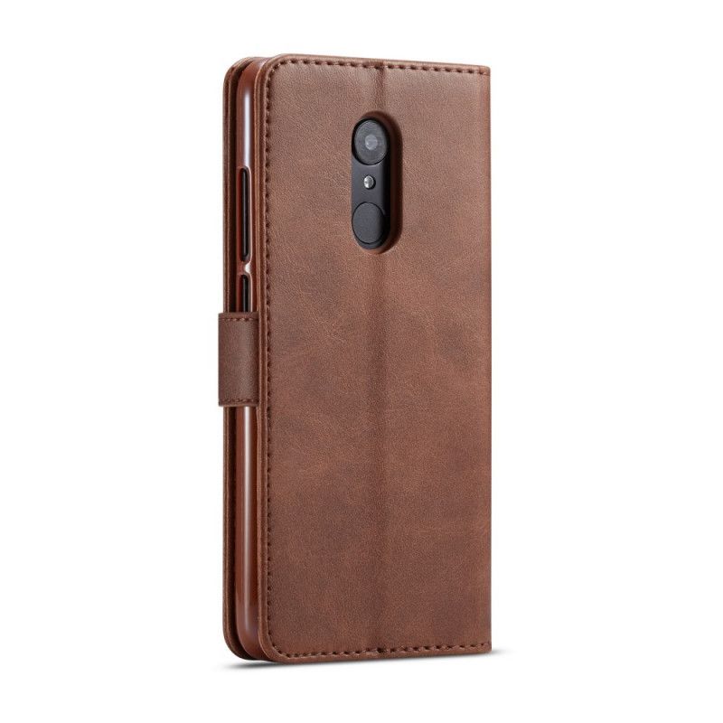 Housse Xiaomi Redmi 8 Lc.imeeke Effet Cuir