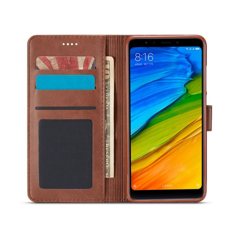 Housse Xiaomi Redmi 8 Lc.imeeke Effet Cuir