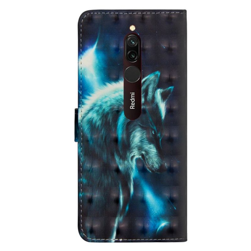 Housse Xiaomi Redmi 8 Loup Majestueux