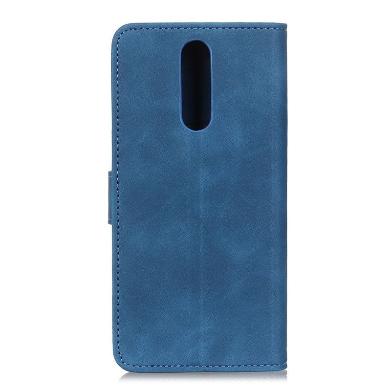 Housse Xiaomi Redmi 8 Matte Effet Cuir Vintage Khazneh