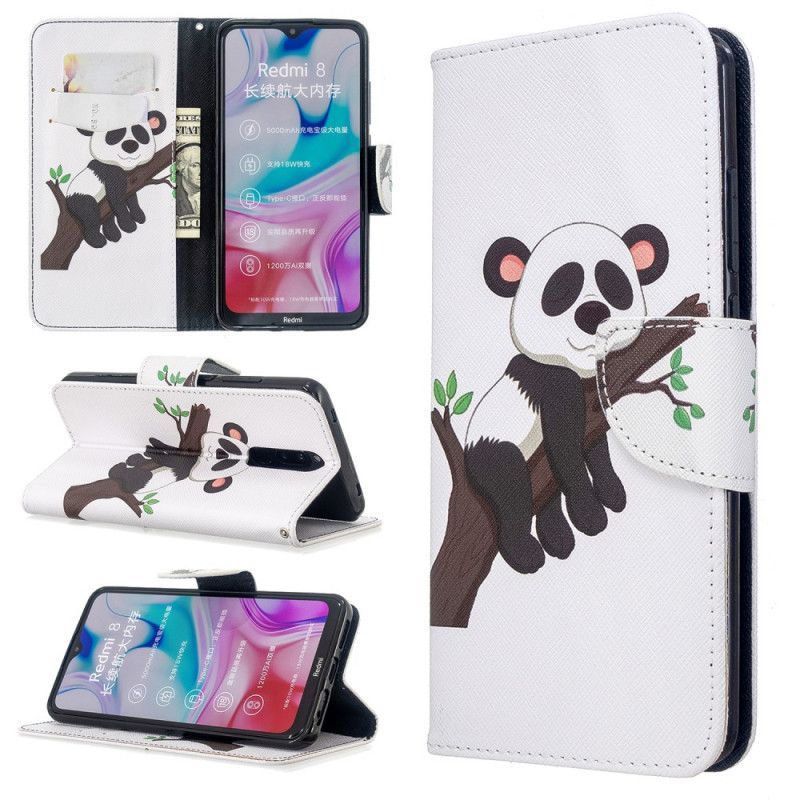 Housse Xiaomi Redmi 8 Panda Paresseux