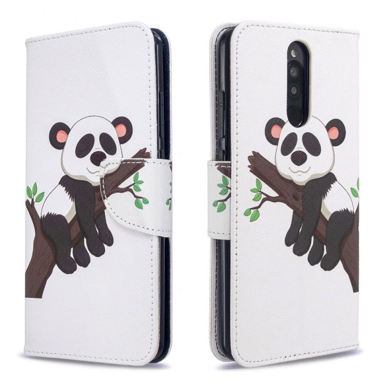 Housse Xiaomi Redmi 8 Panda Paresseux