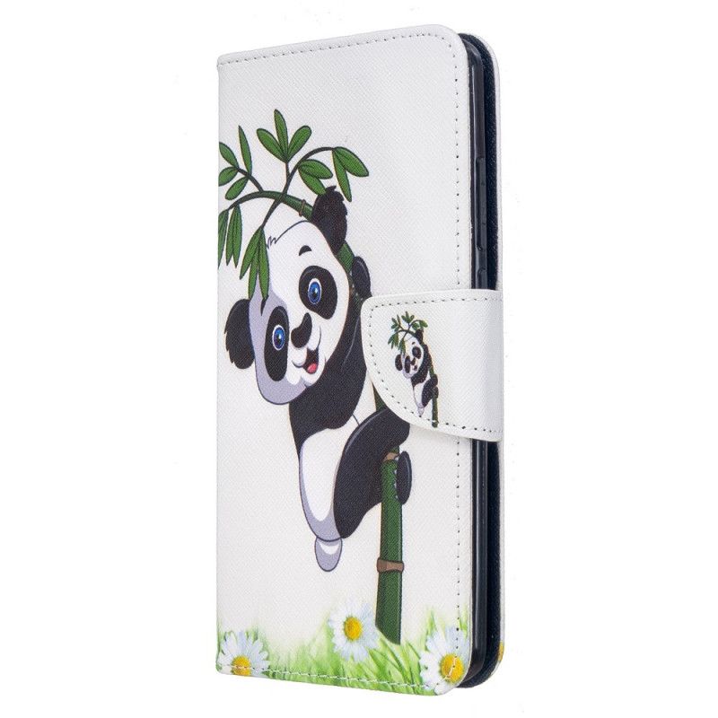 Housse Xiaomi Redmi 8 Panda Sur Le Bambou