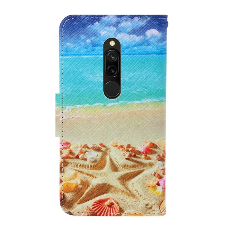 Housse Xiaomi Redmi 8 Plage À Lanière