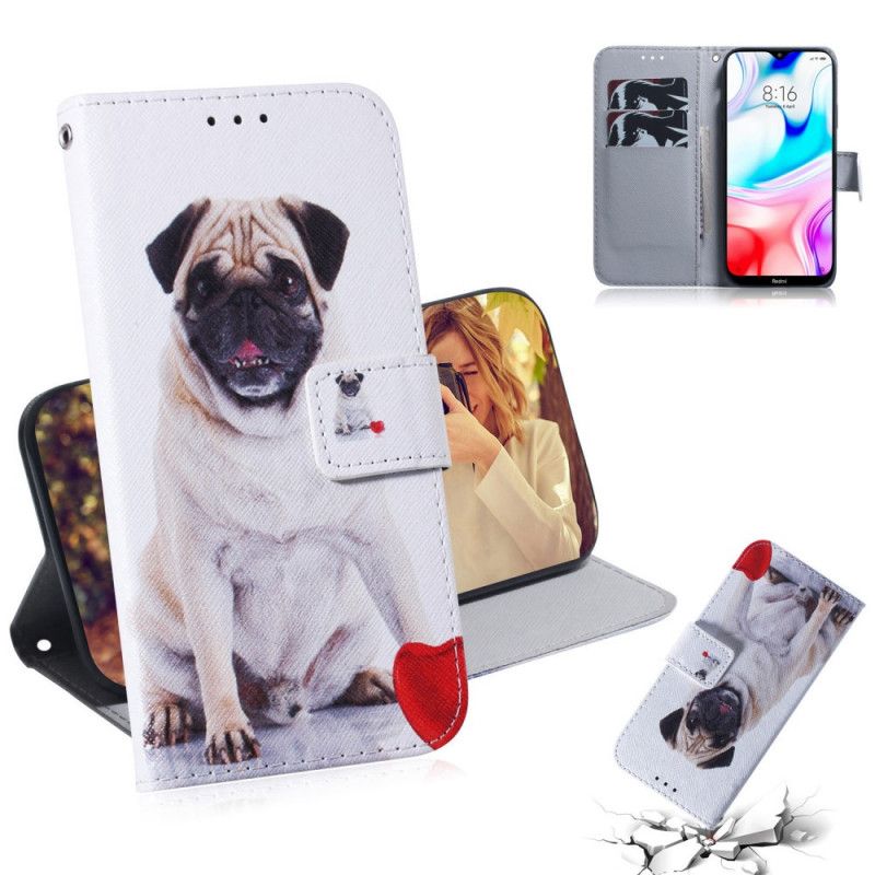 Housse Xiaomi Redmi 8 Pug Dog