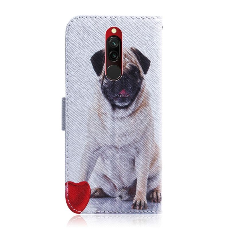 Housse Xiaomi Redmi 8 Pug Dog