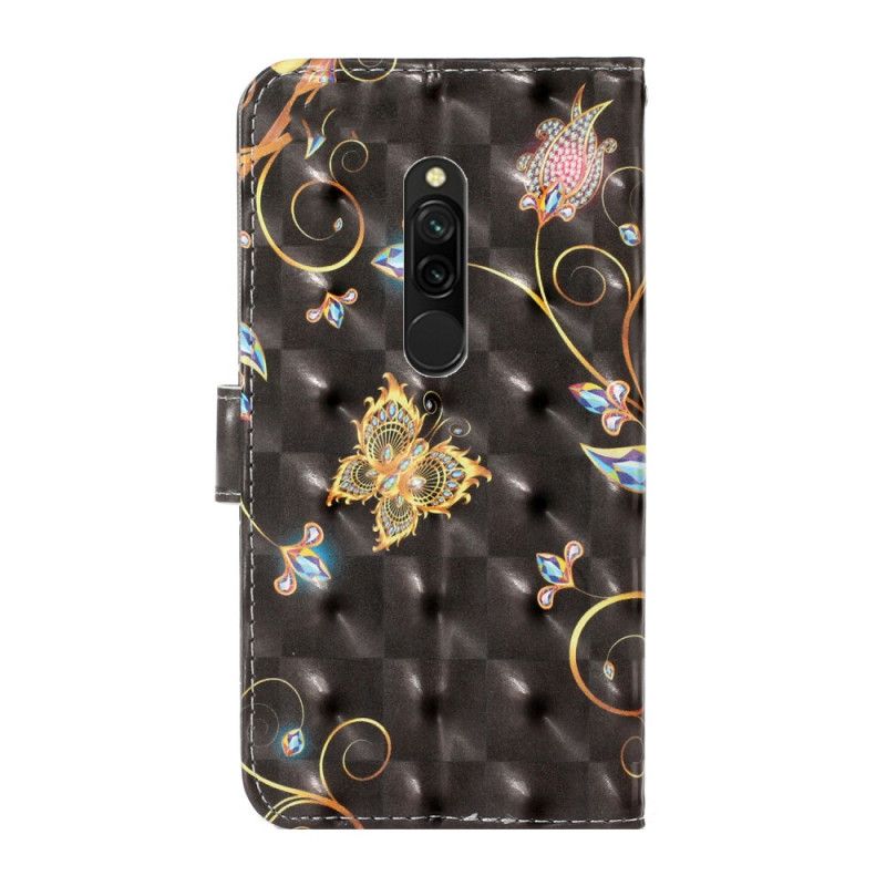 Housse Xiaomi Redmi 8 Variété De Papillons