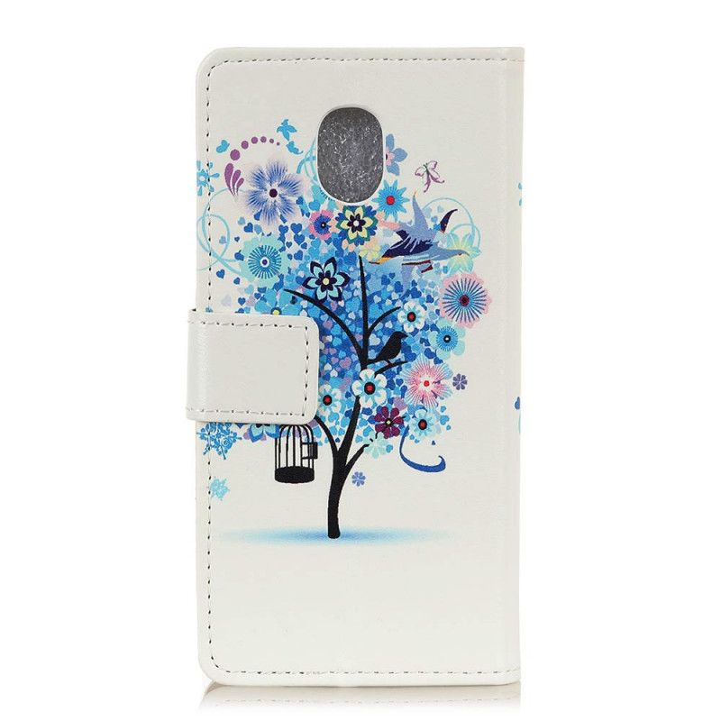 Housse Xiaomi Redmi 8a Arbre Fleuri