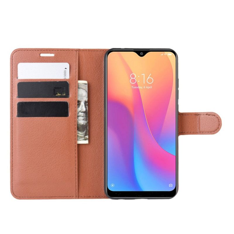 Housse Xiaomi Redmi 8a Simili Cuir Classique