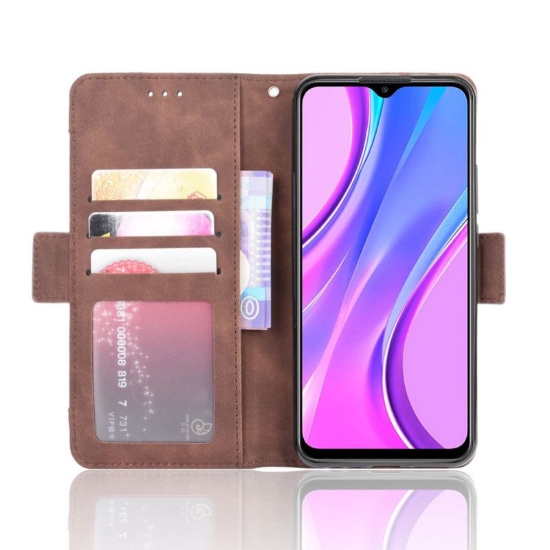 Housse Xiaomi Redmi 9 Classe Première Multi-cartes