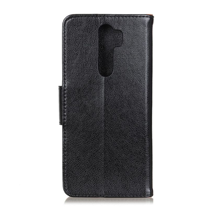 Housse Xiaomi Redmi 9 Cuir Nappa Fendu