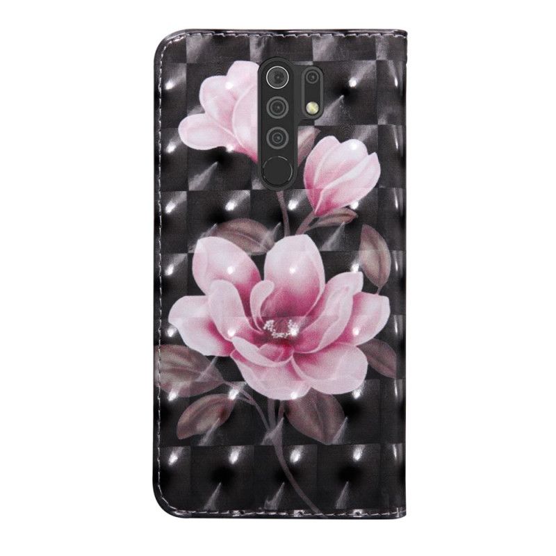Étui Housse Xiaomi Redmi 9 Fleurs Blossom