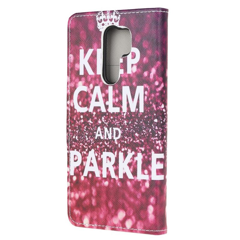 Housse Xiaomi Redmi 9 Keep Calm And Sparkle