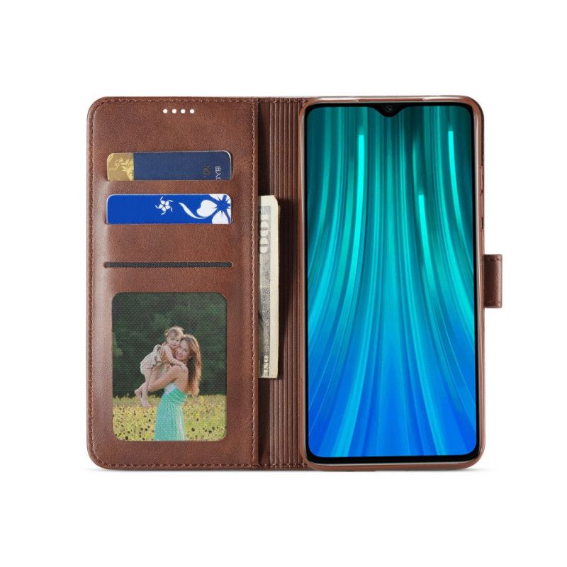 Housse Xiaomi Redmi 9 Lc.imeeke Effet Cuir