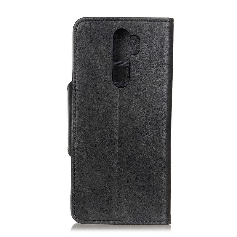 Housse Xiaomi Redmi 9 Simili Cuir Vintage Et Bouton