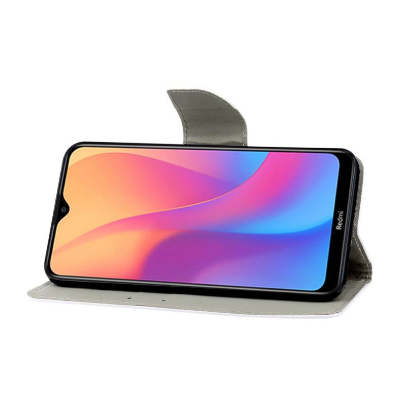 Housse Xiaomi Redmi 9a Chaton Couleur À Lanière