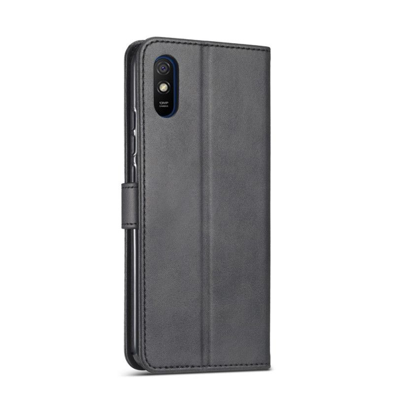 Housse Xiaomi Redmi 9a Lc.imeeke Effet Cuir