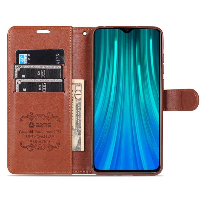 Housse Xiaomi Redmi 9c Azns Simili Cuir