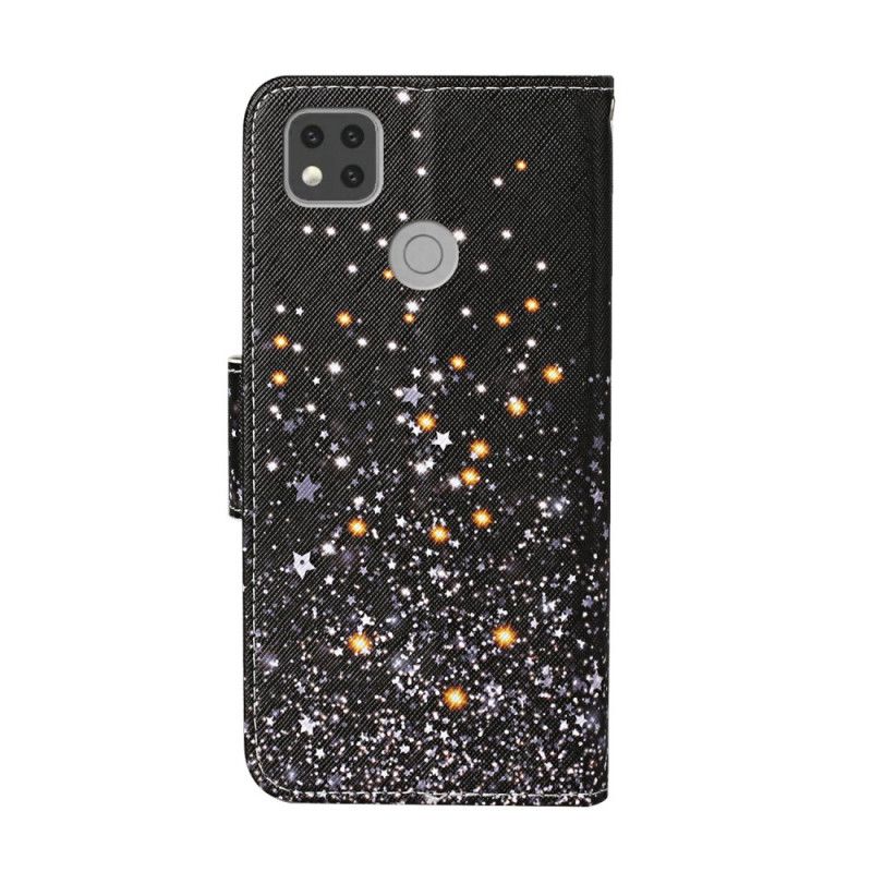 Housse Xiaomi Redmi 9c Dégradé Paillettes