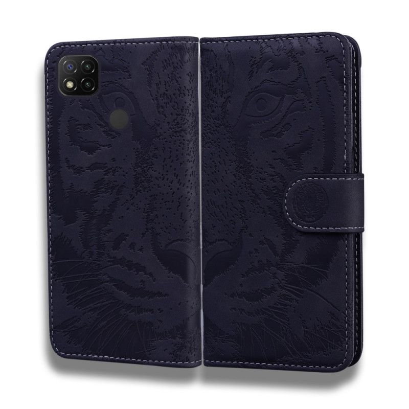 Housse Xiaomi Redmi 9c Empreinte Face De Tigre